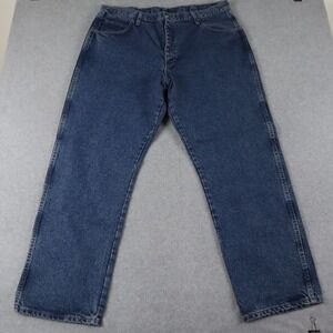 Bulwark FR Jeans Mens 40x32 Flame Resistant Work 5-Pocket Cotton Denim Blue